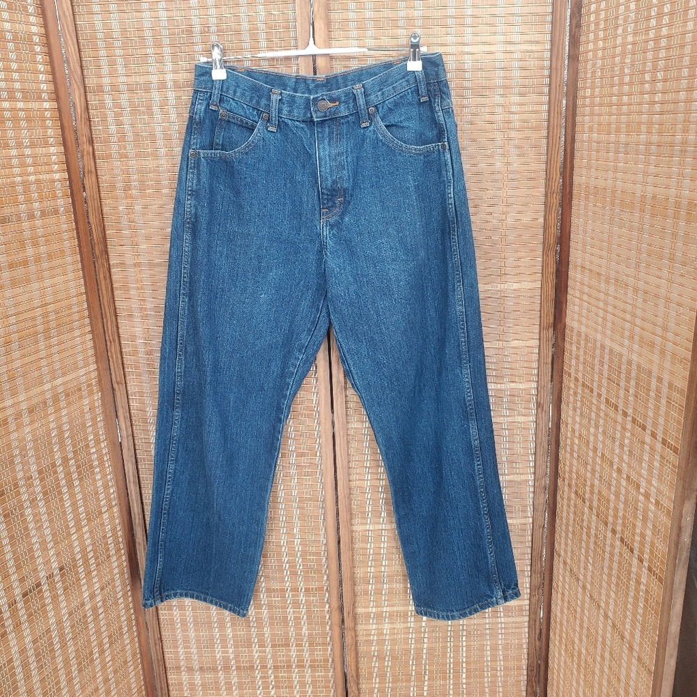 ◇ Dickies Mens Regular Fit Heavy Weight Denim Jeans Size 32x30